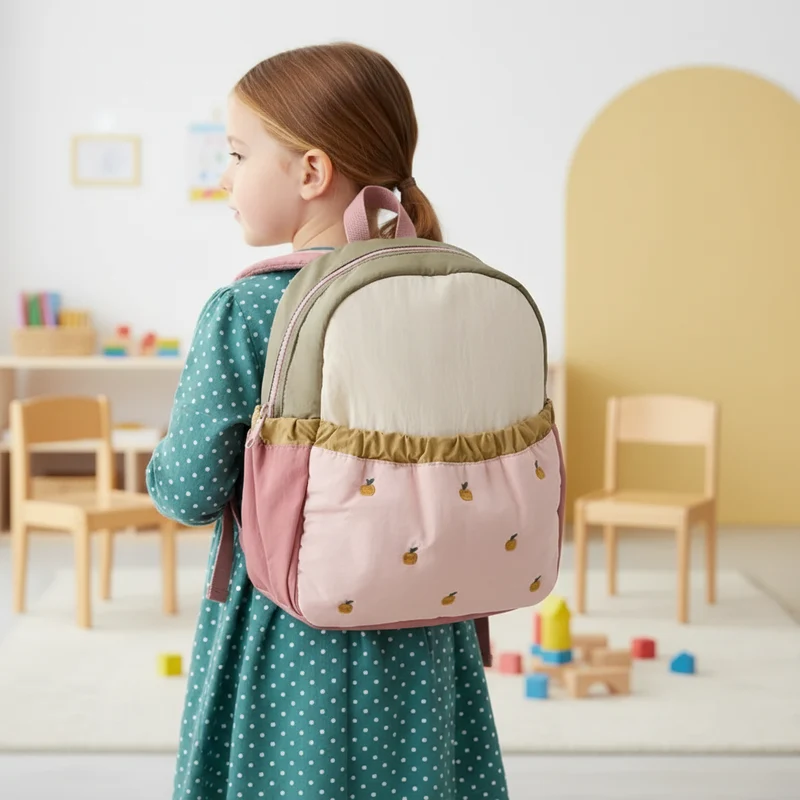 Camp Basel | Appletto Leichter Nylon-Kinderrucksack