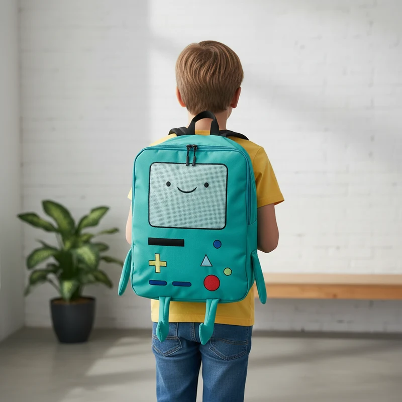 Camp Basel | RoboPax Süßer Cartoon-Nylon-Rucksack