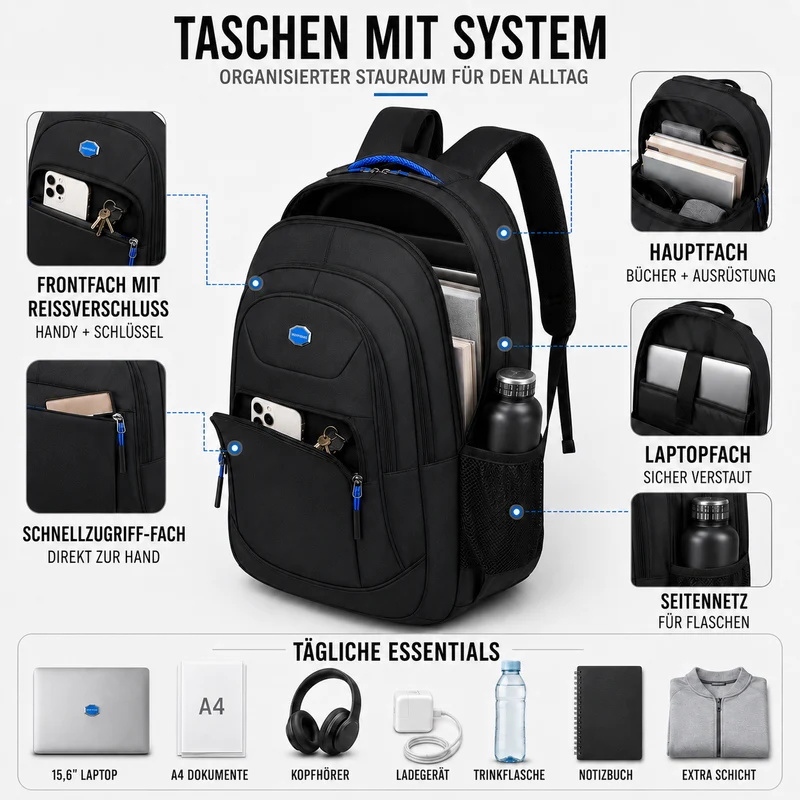 Camp Basel | Oxford Business Rucksack
