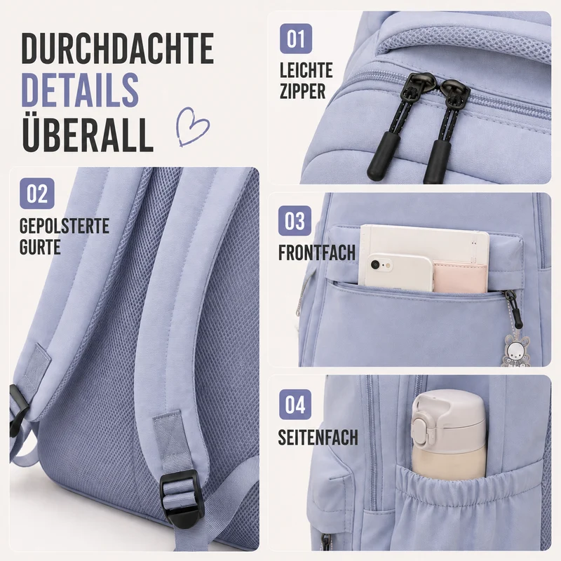 Camp Basel | Vellora Großvolumen-Rucksack