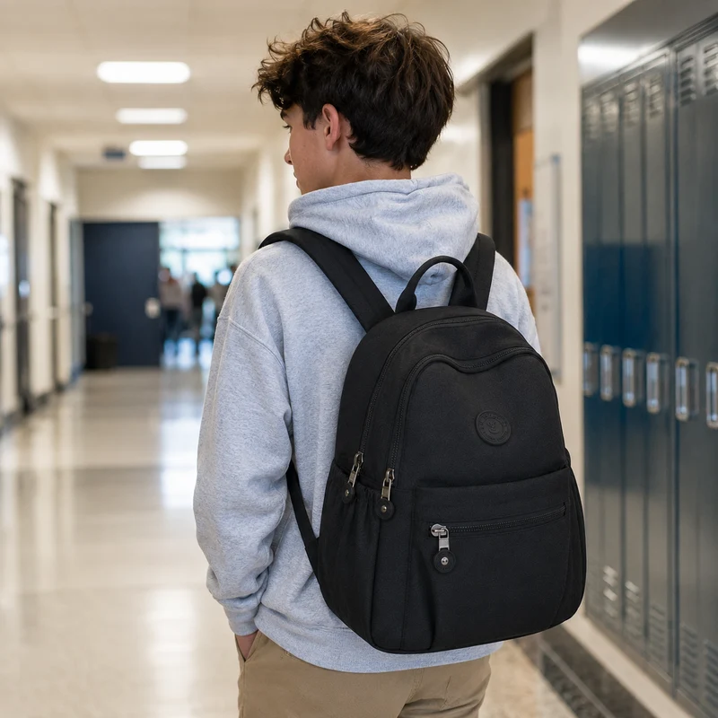 Camp Basel | Vellora Kompakter Nylon-Minirucksack