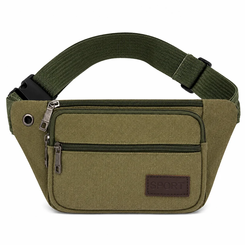 Camp Basel | Canvasoro Dicke Canvas-Gürteltasche