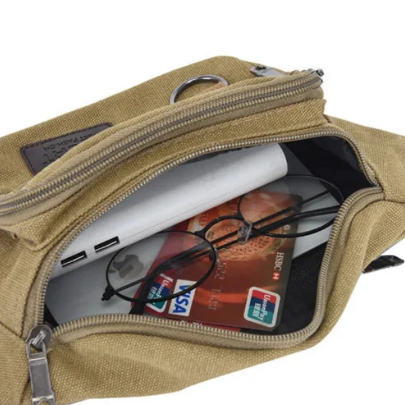 Camp Basel | Canvasoro Dicke Canvas-Gürteltasche