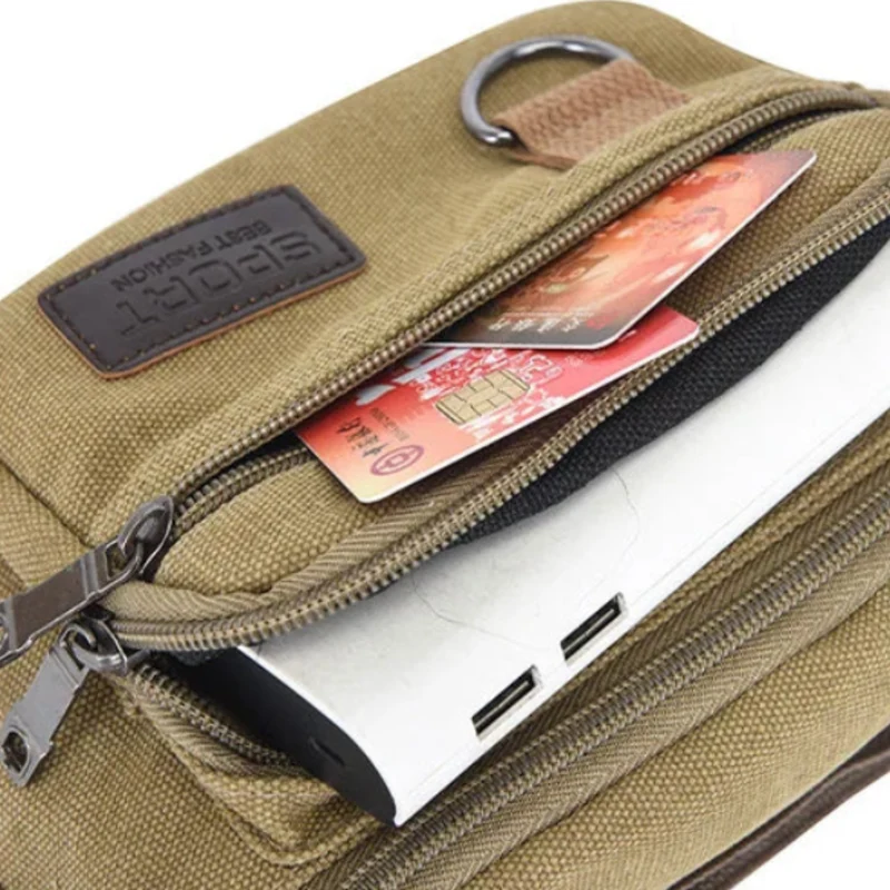 Camp Basel | Canvasoro Dicke Canvas-Gürteltasche