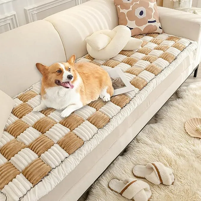 Luxuriöser gesteppter Hundesofa-Schutz Hundebett