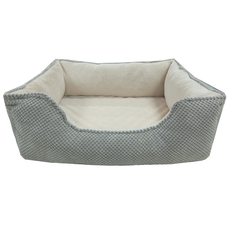 Plüsch-Nest Hundebett