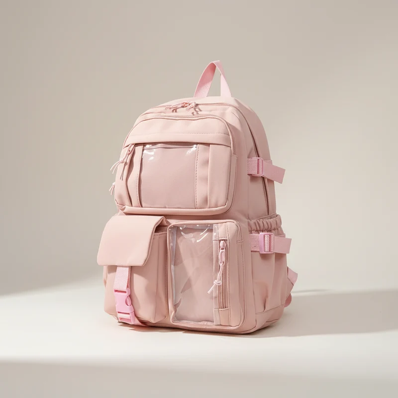 Camp Basel | Lunaria Niedlicher Schulrucksack aus Oxford-Stoff