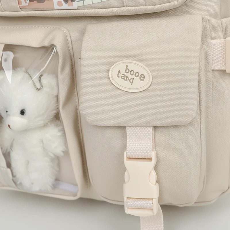 Camp Basel | Lunaria Niedlicher Schulrucksack aus Oxford-Stoff