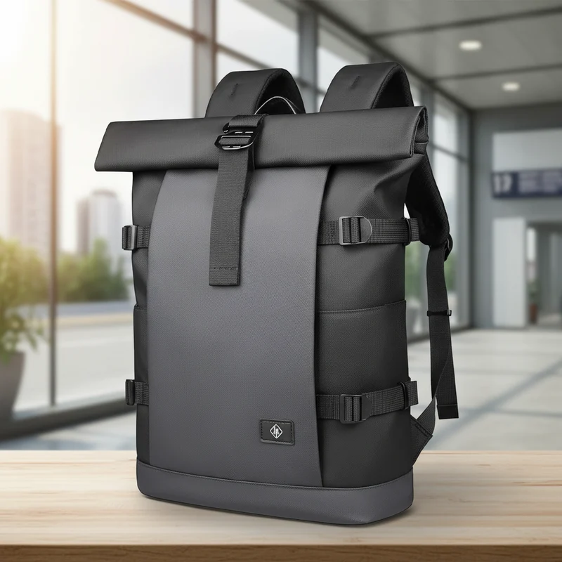 Camp Basel | Wasserdichter Roll-Top-Rucksack