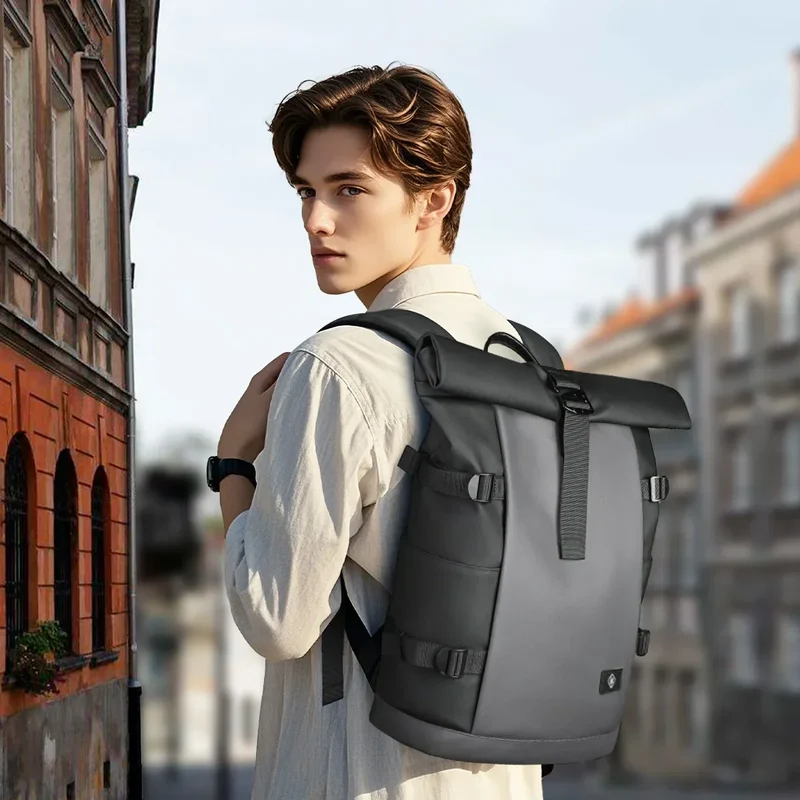 Camp Basel | Wasserdichter Roll-Top-Rucksack