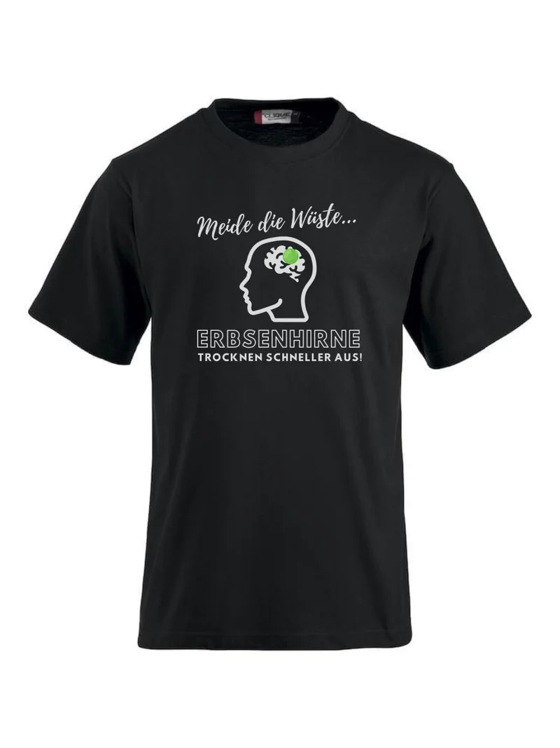 T-Shirts bedrucken mit Sprüchen - Meide die Wüste