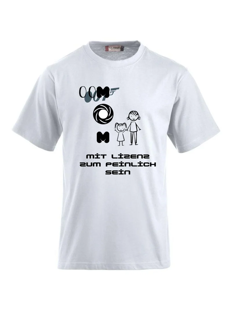T-Shirts bedrucken mit Sprüchen- oom