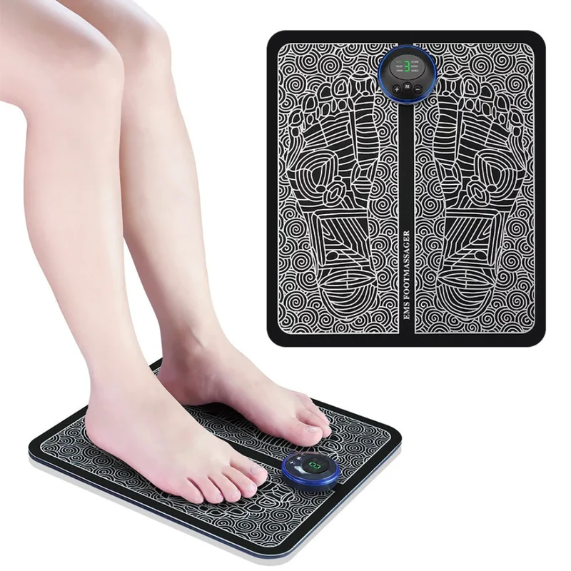 Camp Basel | SoleVanta Tragbares elektrisches Fußmassage-Pad