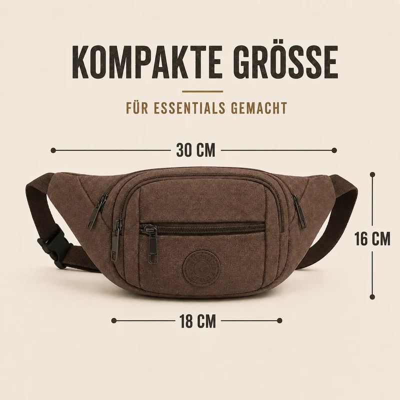 Camp Basel | Trailridge Leichte Polyester-Gürteltasche