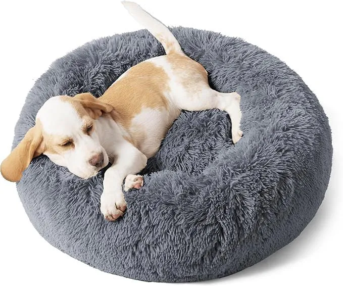 Gemütliches rundes Nest-Hundebett
