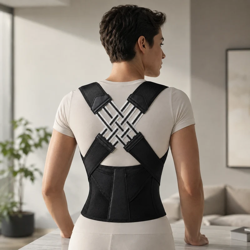 Verstellbare Rückenstütze | Ergonomische Haltungskorrektur
