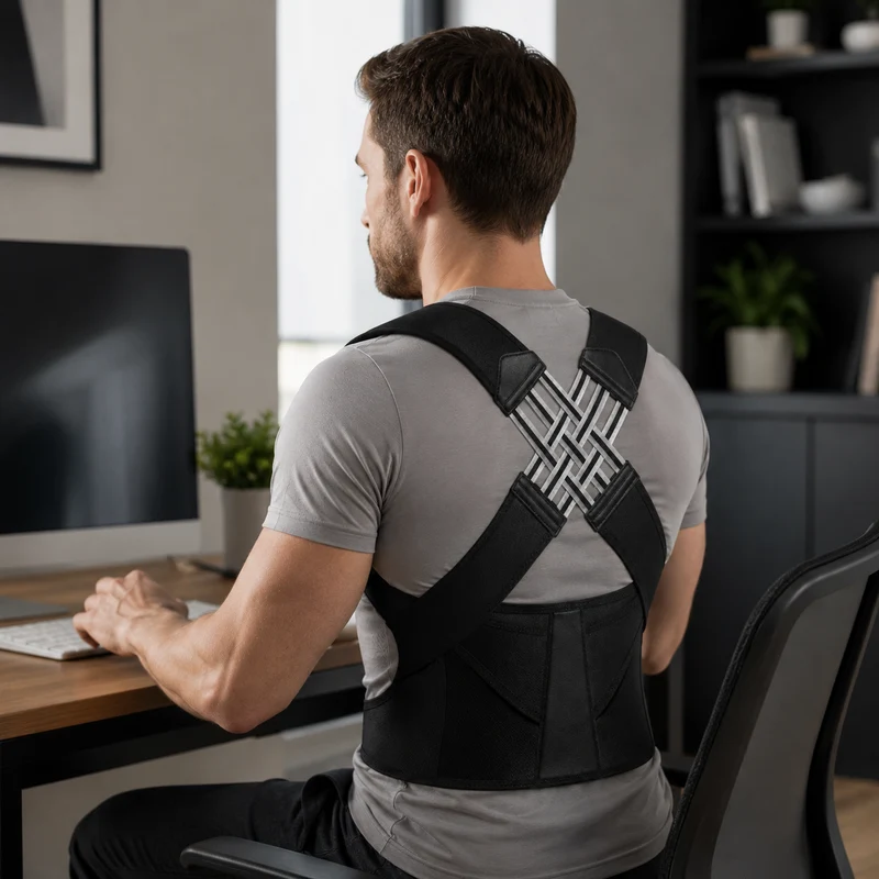 Verstellbare Rückenstütze | Ergonomische Haltungskorrektur