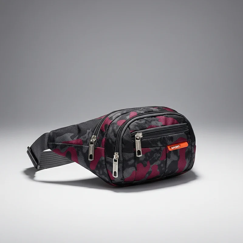 Camp Basel | Vastio Camouflage Nylon Hüfttasche