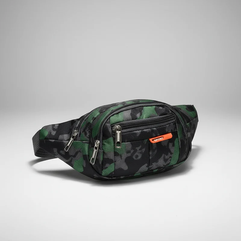 Camp Basel | Vastio Camouflage Nylon Hüfttasche