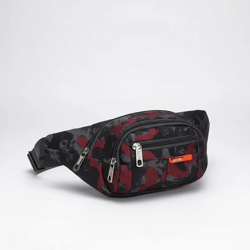 Camp Basel | Vastio Camouflage Nylon Hüfttasche