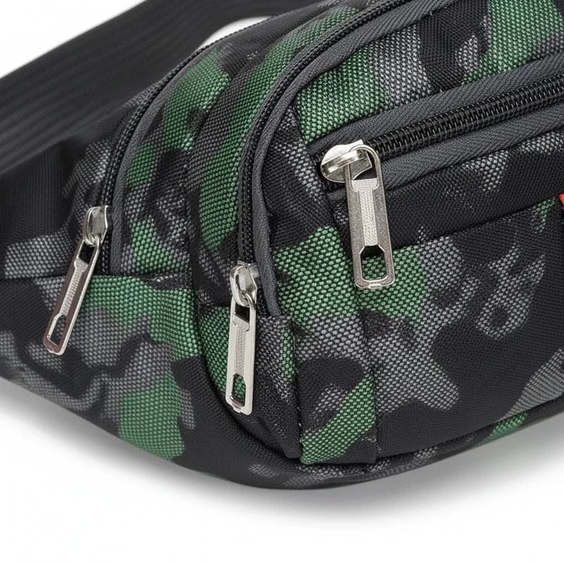 Camp Basel | Vastio Camouflage Nylon Hüfttasche