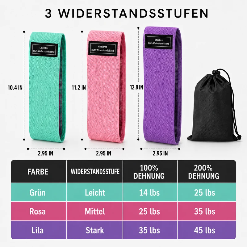 Camp Basel | Flexiva Stoff-Widerstandsschleifen