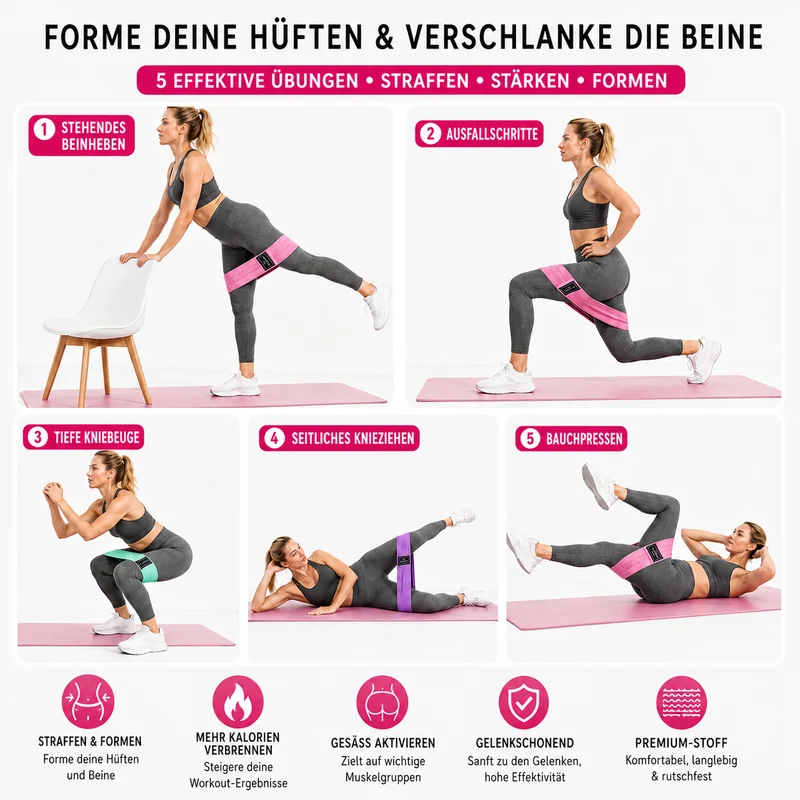 Camp Basel | Flexiva Stoff-Widerstandsschleifen