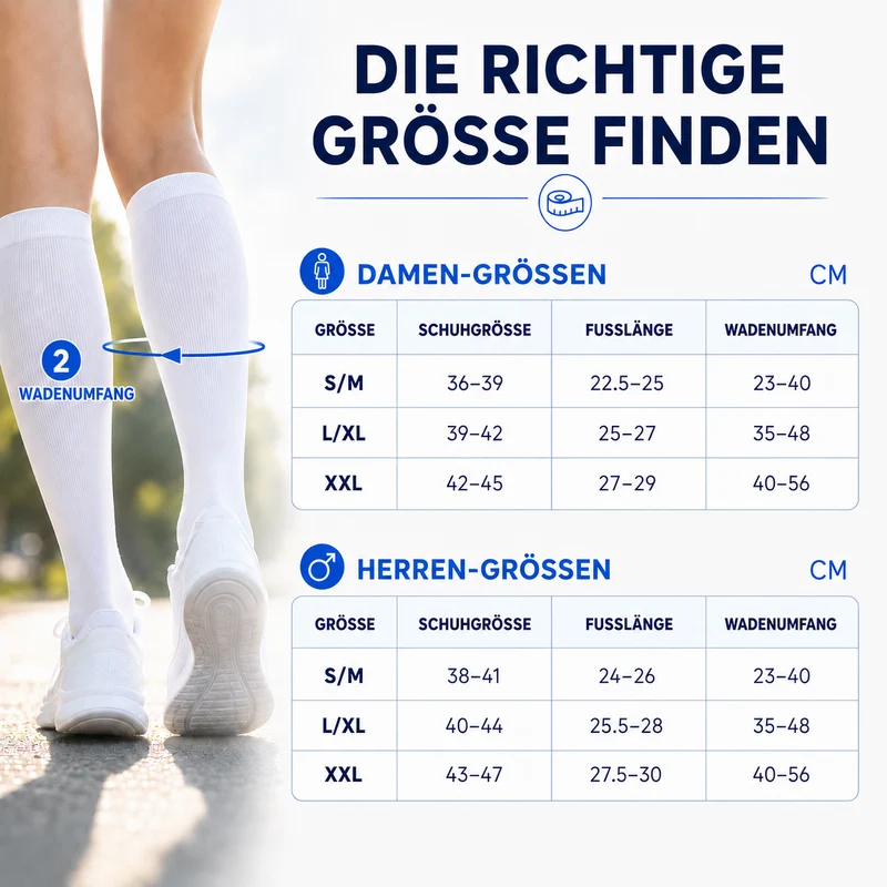 Premium-Kompressionsstrümpfe | Stützstrümpfe