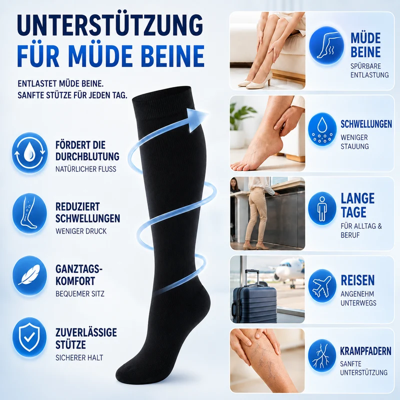 Premium-Kompressionsstrümpfe | Stützstrümpfe