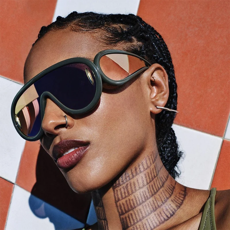 Damen Sport-Sonnenbrille im innovativen Design Skanto