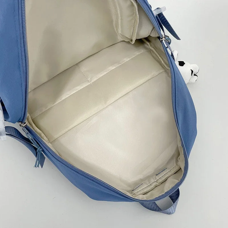 Camp Basel | Lilacory Preppy-Stil Schüler-Rucksack