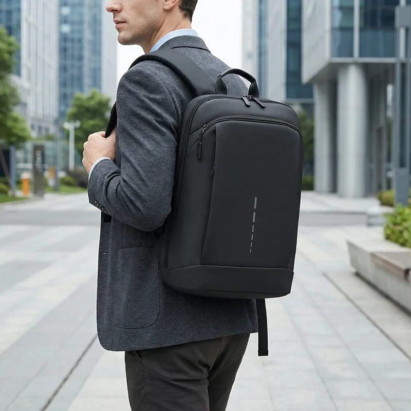 Camp Basel | Slyvex Schlanker Wasserabweisender Laptop-Rucksack