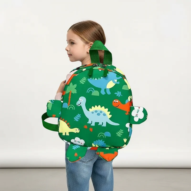 Camp Basel | DinoTote Süsser Cartoon-Dinosaurier-Rucksack