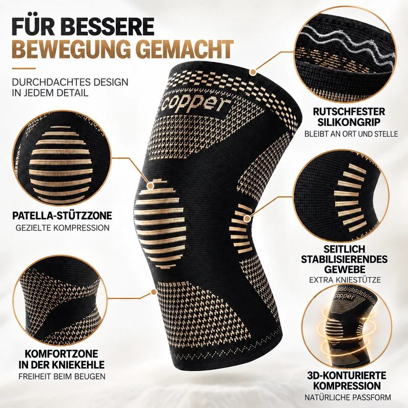 Camp Basel | Flexoraid Kompressions-Kniebandage