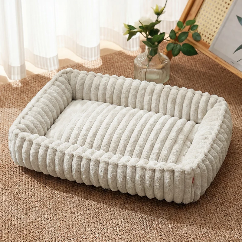 Luxuriöses Plüsch-Matratzen-Hundebett