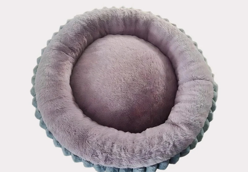 Plüsch Rundes Nest Hundebett