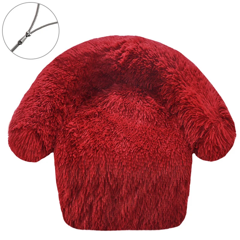 Plüsch-Sessel-Hundebett
