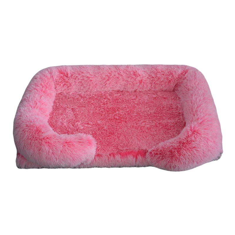 Plüsch-orthopädisches Wiegen-Hundebett