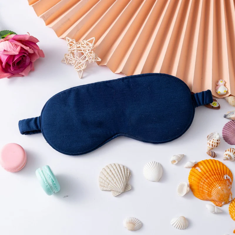 Leichte Baumwoll-Schlafmaske für Damen mit ergonomischer Polsterung und elastischem Komfortband Skanto