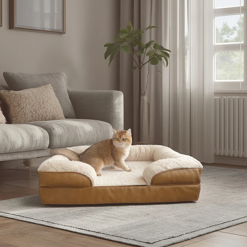 Erhöhte Komfort-Hundelounge