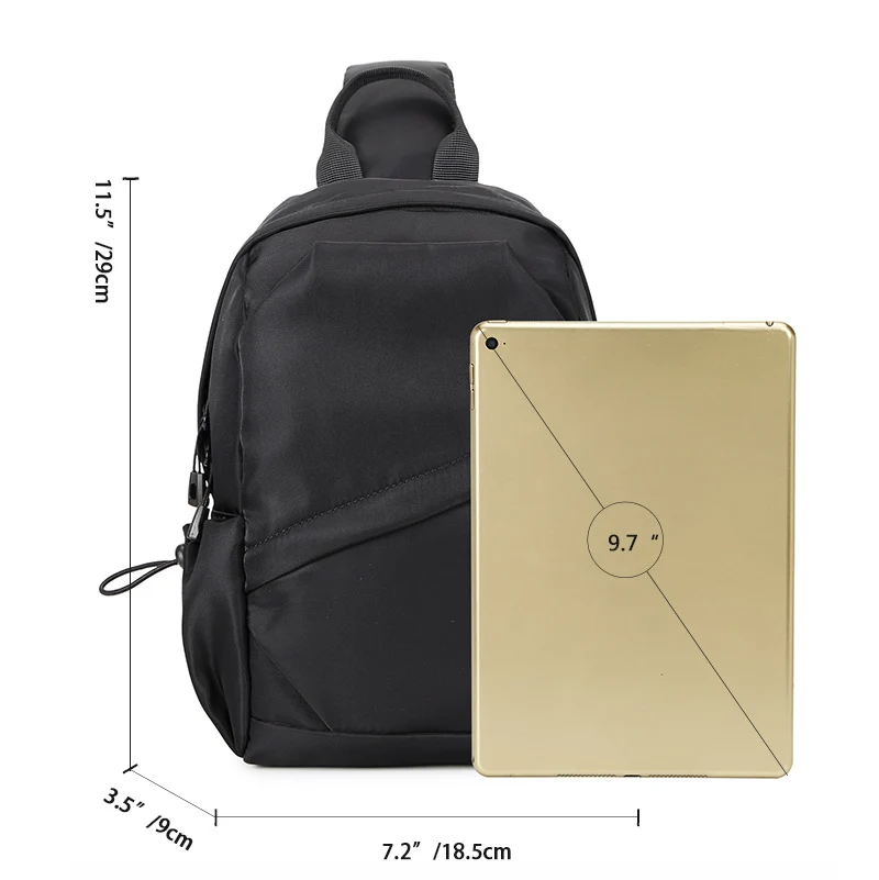 Kompakter urbaner Sling-Rucksack Skanto