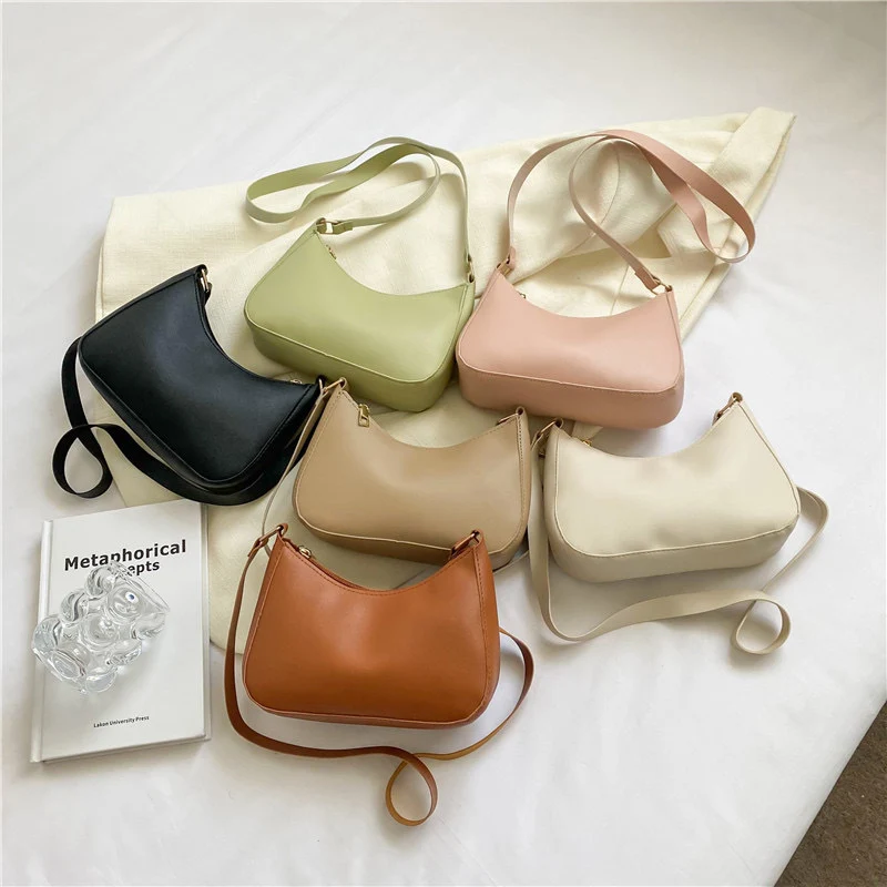 Elegante Handtasche im Wellendesign Skanto