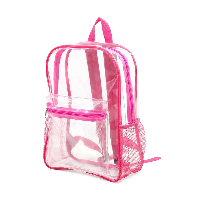 Transparenter Rucksack mit praktischem Organizer Skanto