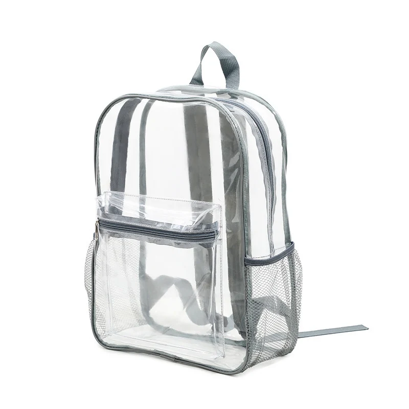 Transparenter Rucksack mit praktischem Organizer Skanto