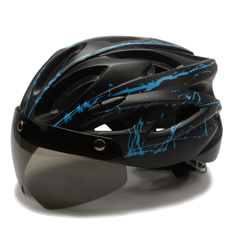 Fahrradhelm mit abnehmbarem Visier Skanto
