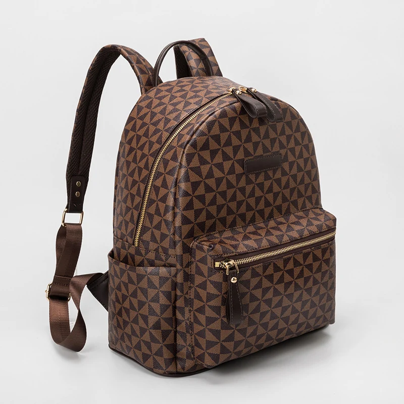 Moderner Rucksack im geometrischen Design Skanto