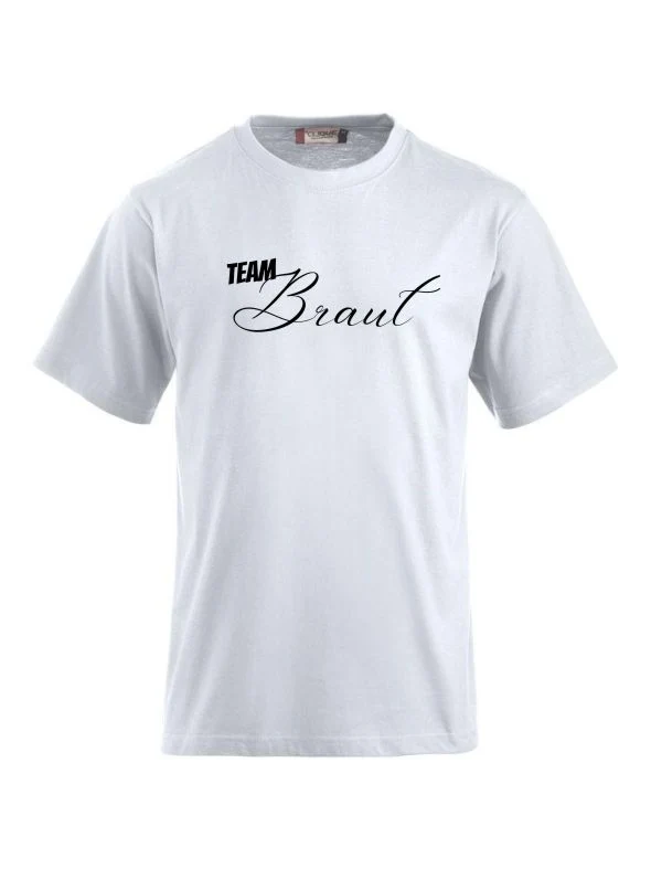 T-Shirts bedrucken für Team Braut