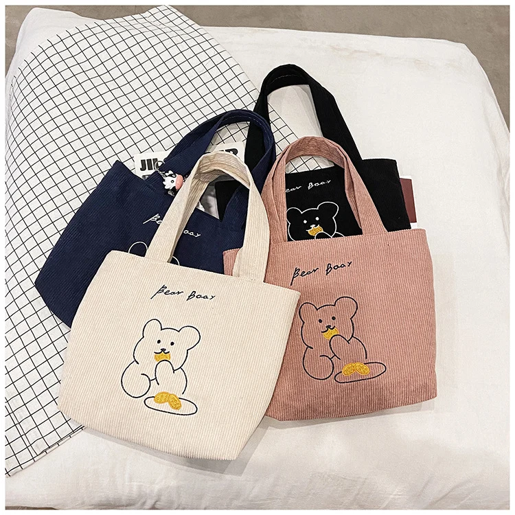 Lässige Baumwolltasche Skanto