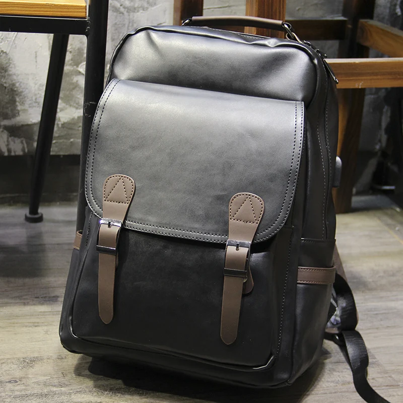Stilvoller Rucksack mit verstärktem Laptopfach Skanto