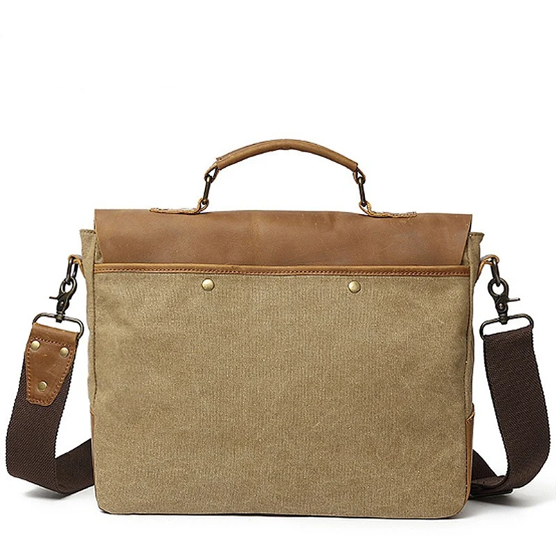 Robuste Active Bag aus strapazierfähigem Canvas und Skanto Leder